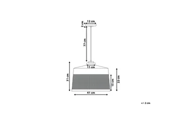 Cardener Taklampe 41 cm - Svart - Belysning - Innendørsbelysning & Lamper - Taklampe - Pendellamper & Hengelamper