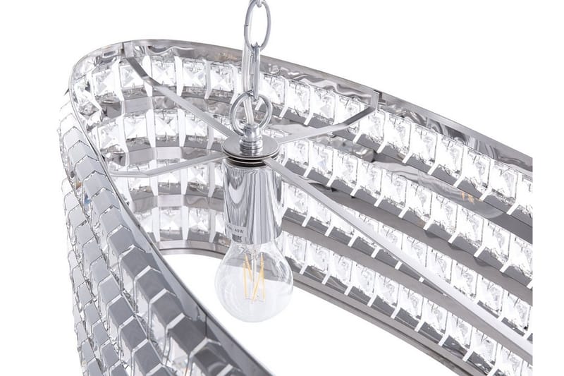 Cavone Taklampe 31 cm - Sølv - Taklampe kjøkken - Vinduslampe hengende - Vinduslampe - Pendellamper & Hengelamper - Soveromslampe - Stuelampe