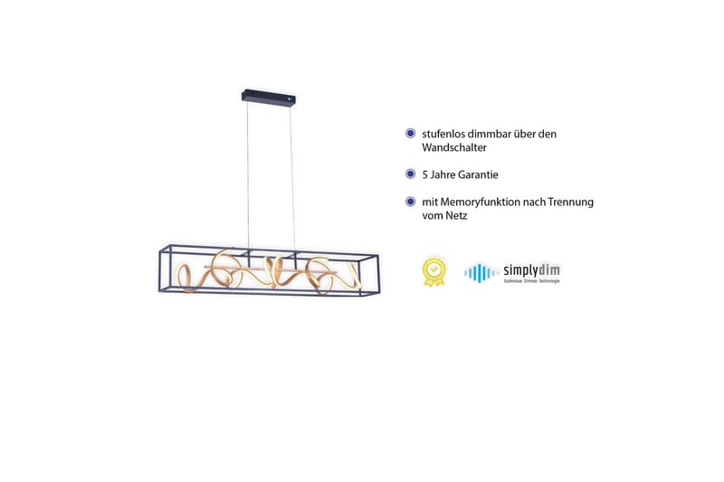 Ceibilla Plafond - Svart - Belysning - Innendørsbelysning & Lamper - Taklampe - Pendellamper & Hengelamper