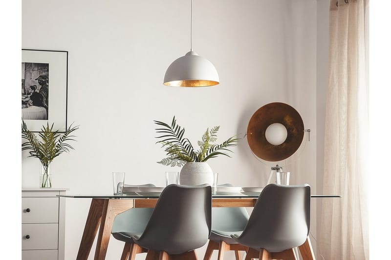 Cetina Taklampe 40 cm - Hvit - Belysning - Innendørsbelysning & Lamper - Taklampe - Pendellamper & Hengelamper