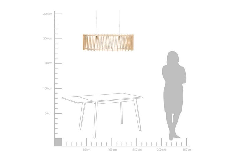 Chari Taklampe - Lysebrun - Taklampe kjøkken - Vinduslampe hengende - Vinduslampe - Pendellamper & Hengelamper - Soveromslampe - Stuelampe