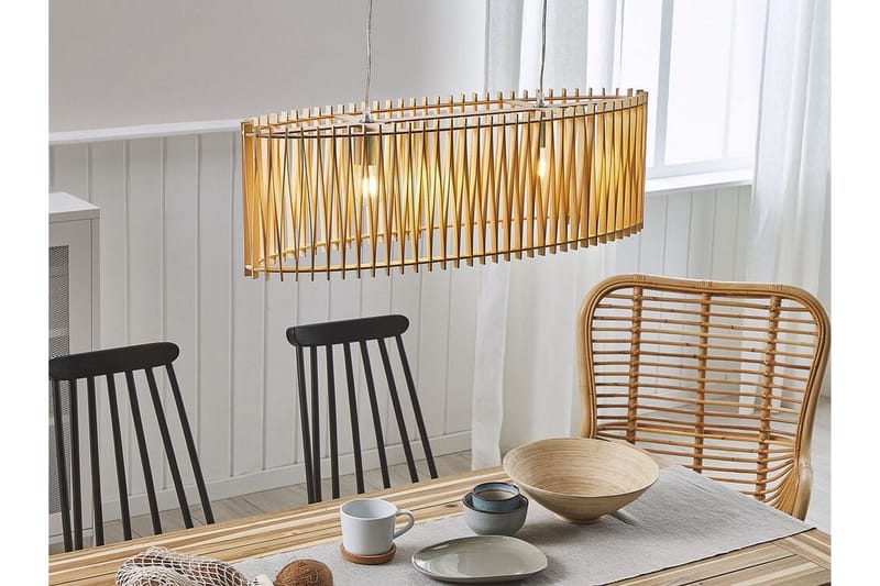 Chari Taklampe - Lysebrun - Belysning - Innendørsbelysning & Lamper - Taklampe - Pendellamper & Hengelamper