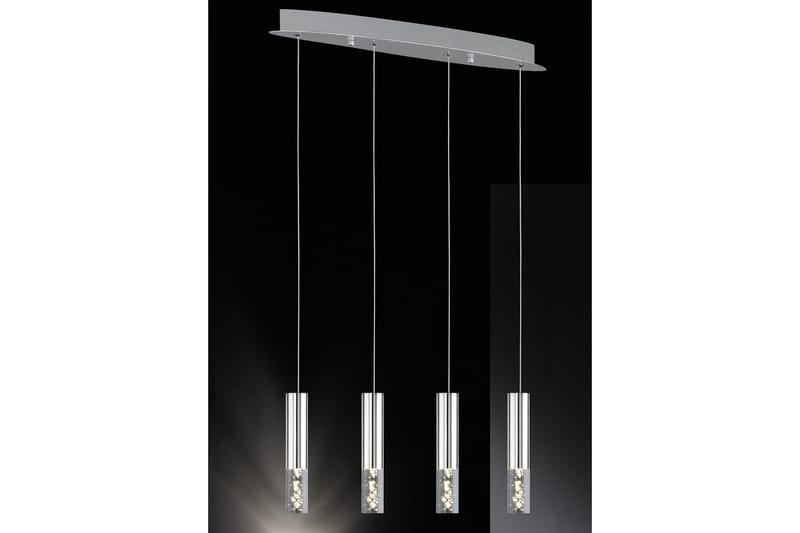Charlsie Taklampe 4L - Krom - Taklampe kjøkken - Vinduslampe hengende - Vinduslampe - Pendellamper & Hengelamper - Soveromslampe - Stuelampe