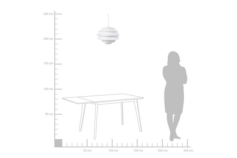 Congo Taklampe 40 cm - Hvit - Belysning - Innendørsbelysning & Lamper - Taklampe - Pendellamper & Hengelamper