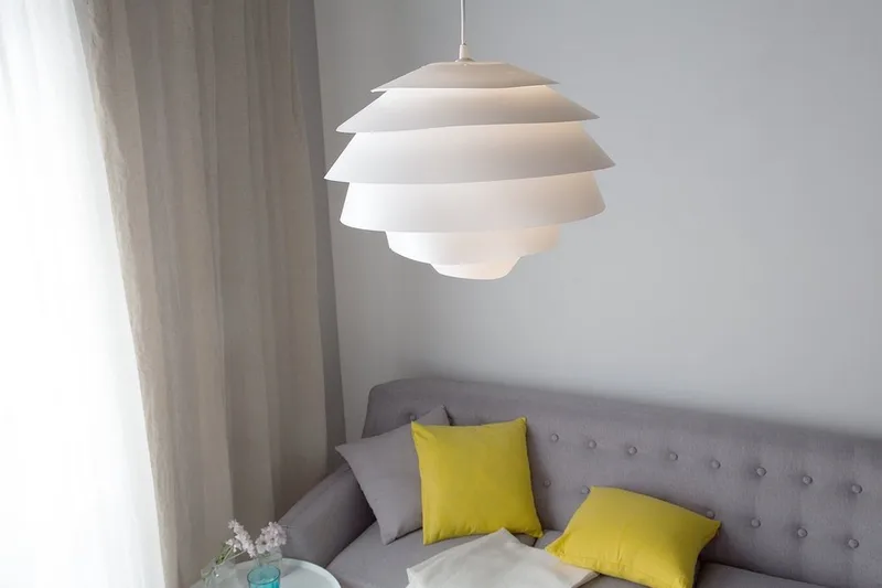 Congo Taklampe 40 cm, Hvit