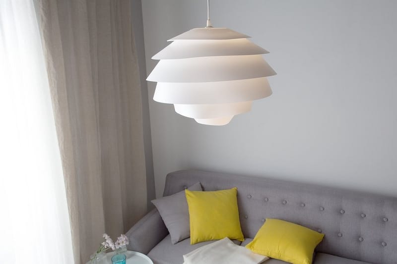 Congo Taklampe 40 cm - Hvit - Belysning - Innendørsbelysning & Lamper - Taklampe - Pendellamper & Hengelamper