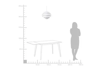 Congo Taklampe 40 cm - Hvit - Belysning - Innendørsbelysning & Lamper - Taklampe - Pendellamper & Hengelamper