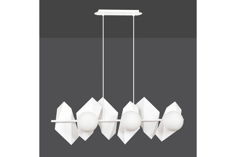 Drifton 6 pendel Hvit - Scandinavian Choice - Taklampe kjøkken - Vinduslampe hengende - Vinduslampe - Pendellamper & Hengelamper - Soveromslampe - Stuelampe
