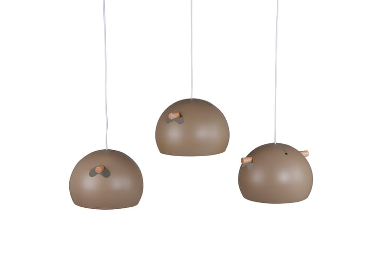 Erulv pendellampe dimbar LED stor - Brun - Belysning - Innendørsbelysning & Lamper - Taklampe - Pendellamper & Hengelamper