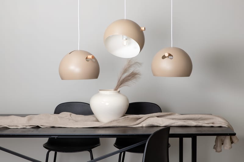 Erulv pendellampe dimbar LED stor - Brun - Belysning - Innendørsbelysning & Lamper - Taklampe - Pendellamper & Hengelamper