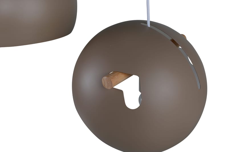 Erulv pendellampe dimbar LED stor - Brun - Belysning - Innendørsbelysning & Lamper - Taklampe - Pendellamper & Hengelamper