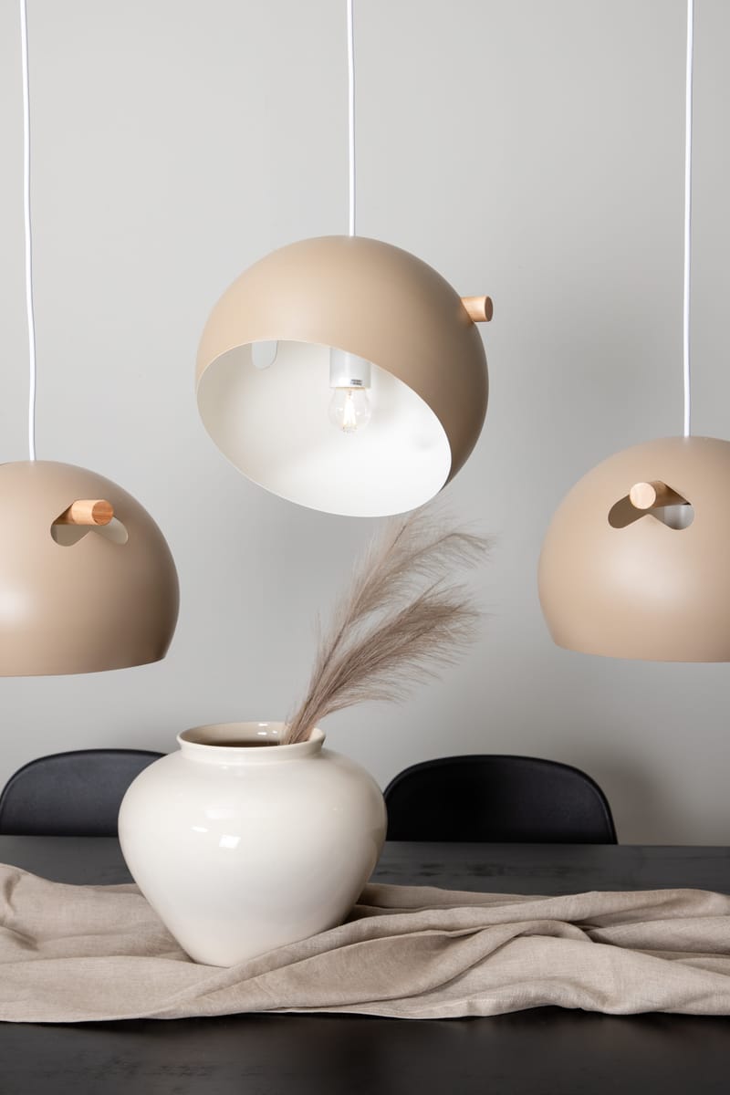 Erulv pendellampe dimbar LED stor - Brun - Belysning - Innendørsbelysning & Lamper - Taklampe - Pendellamper & Hengelamper