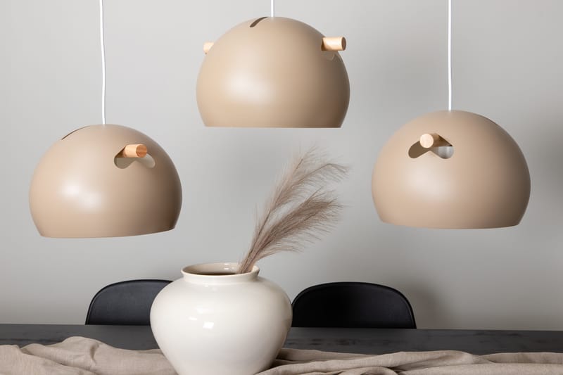 Erulv pendellampe dimbar LED stor - Brun - Belysning - Innendørsbelysning & Lamper - Taklampe - Pendellamper & Hengelamper