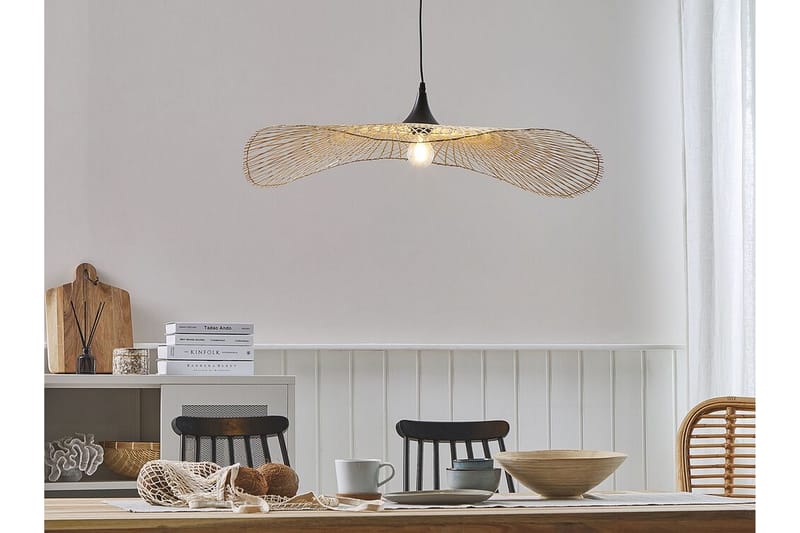 Floyden Ceiling Taklampe Large - Bambus / Lysebrun - Belysning - Innendørsbelysning & Lamper - Taklampe - Pendellamper & Hengelamper