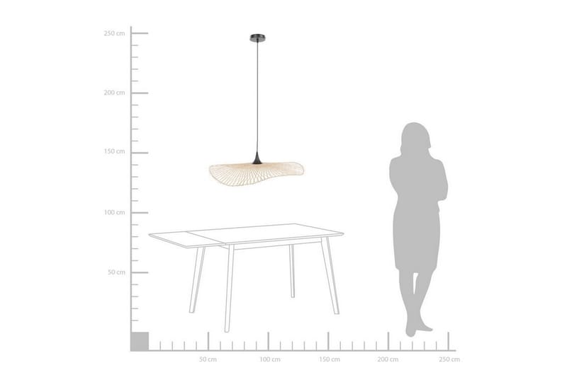 Floyden Ceiling Taklampe Large - Bambus / Lysebrun - Belysning - Innendørsbelysning & Lamper - Taklampe - Pendellamper & Hengelamper