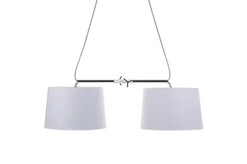 Fucino Taklampe 30 cm - Hvit - Belysning - Innendørsbelysning & Lamper - Taklampe - Pendellamper & Hengelamper