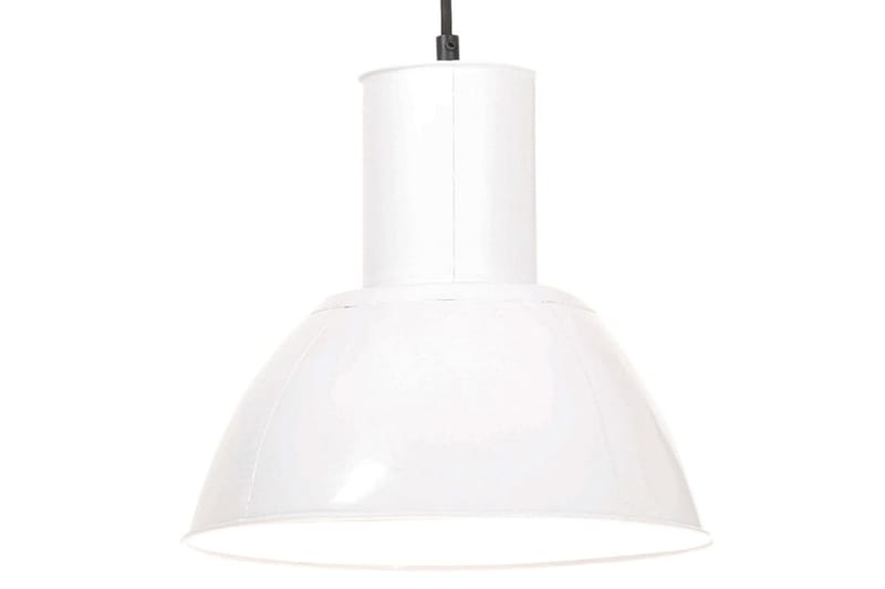 Hengelampe 25 W hvit rund 28,5 cm E27 - Hvit - Belysning - Innendørsbelysning & Lamper - Taklampe - Pendellamper & Hengelamper