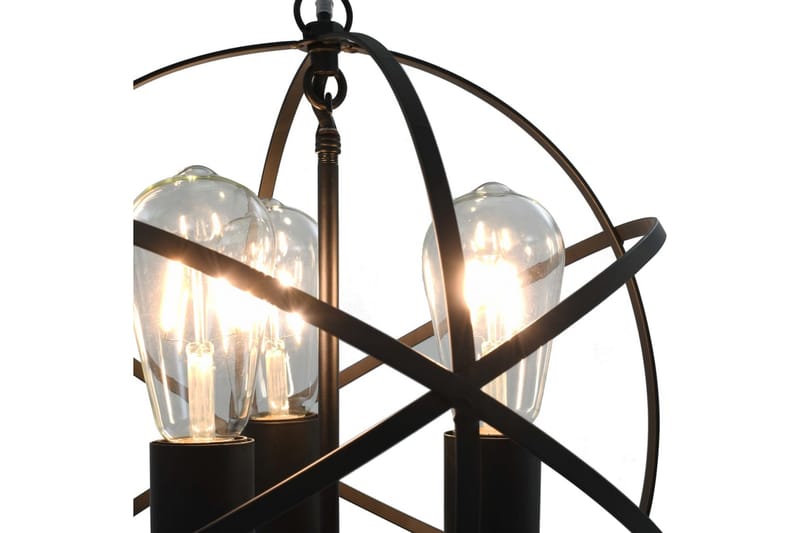 Hengelampe svart sfrisk 3 x E27 lysprer - Svart - Belysning - Innendørsbelysning & Lamper - Taklampe - Pendellamper & Hengelamper