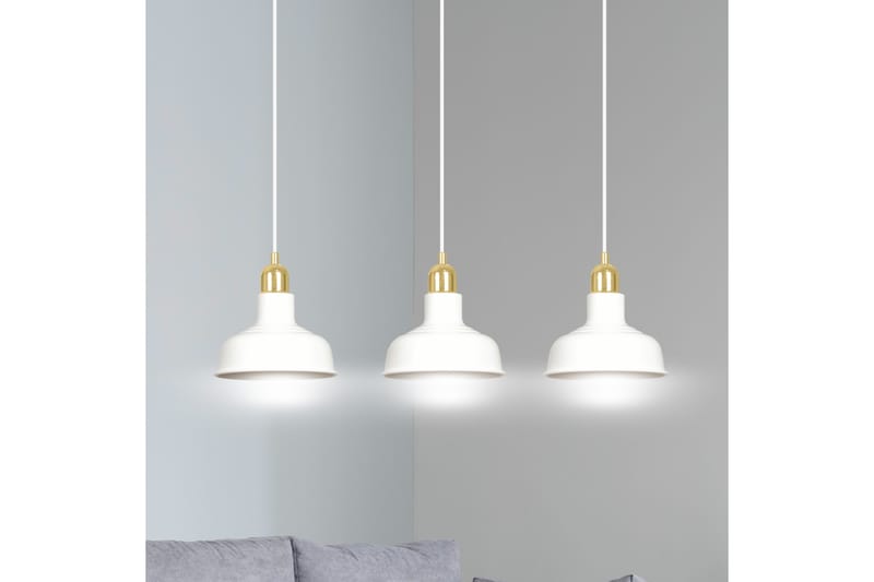 Ibor 3 pendel Hvit - Scandinavian Choice - Taklampe kjøkken - Vinduslampe hengende - Vinduslampe - Pendellamper & Hengelamper - Soveromslampe - Stuelampe