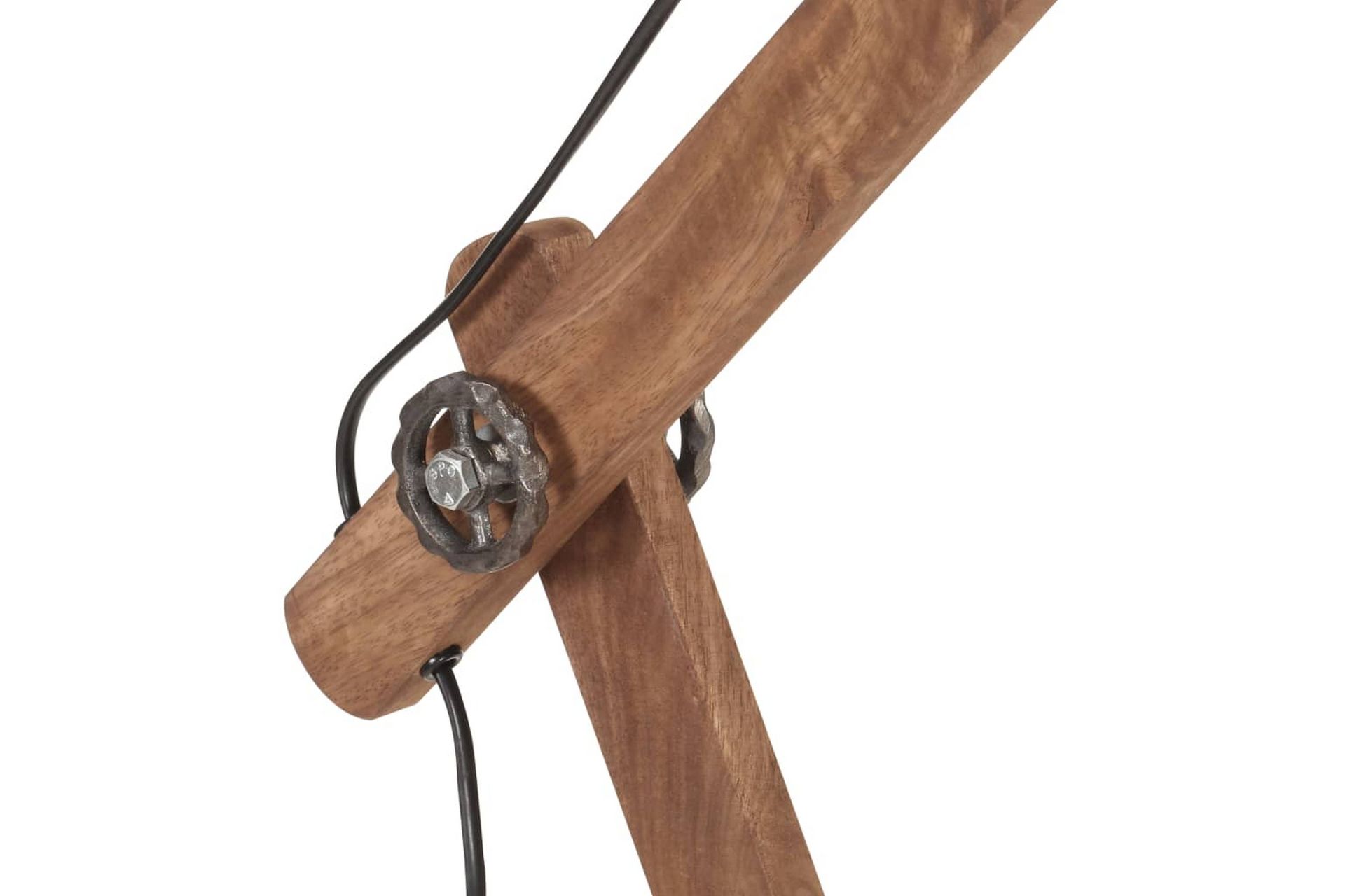 Industriell bordlampe matt svart rund 58x18x90 cm E27 - Svart - Belysning - Innendørsbelysning & Lamper - Taklampe - Pendellamper & Hengelamper