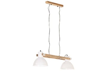 Industriell hengelampe 25 W hvit 109 cm E27 - Hvit - Belysning - Innendørsbelysning & Lamper - Taklampe - Pendellamper & Hengelamper