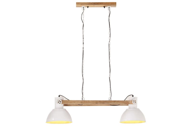 Industriell hengelampe 25 W hvit 109 cm E27 - Hvit - Belysning - Innendørsbelysning & Lamper - Taklampe - Pendellamper & Hengelamper