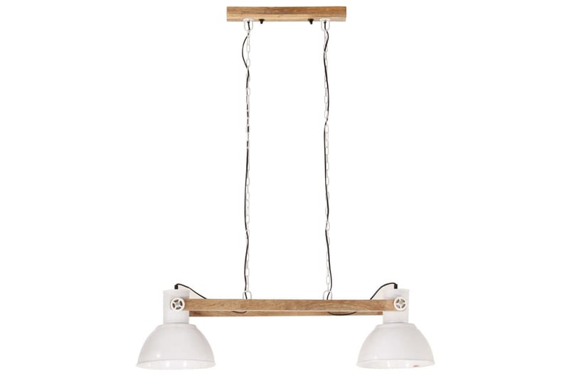 Industriell hengelampe 25 W hvit 109 cm E27 - Hvit - Belysning - Innendørsbelysning & Lamper - Taklampe - Pendellamper & Hengelamper