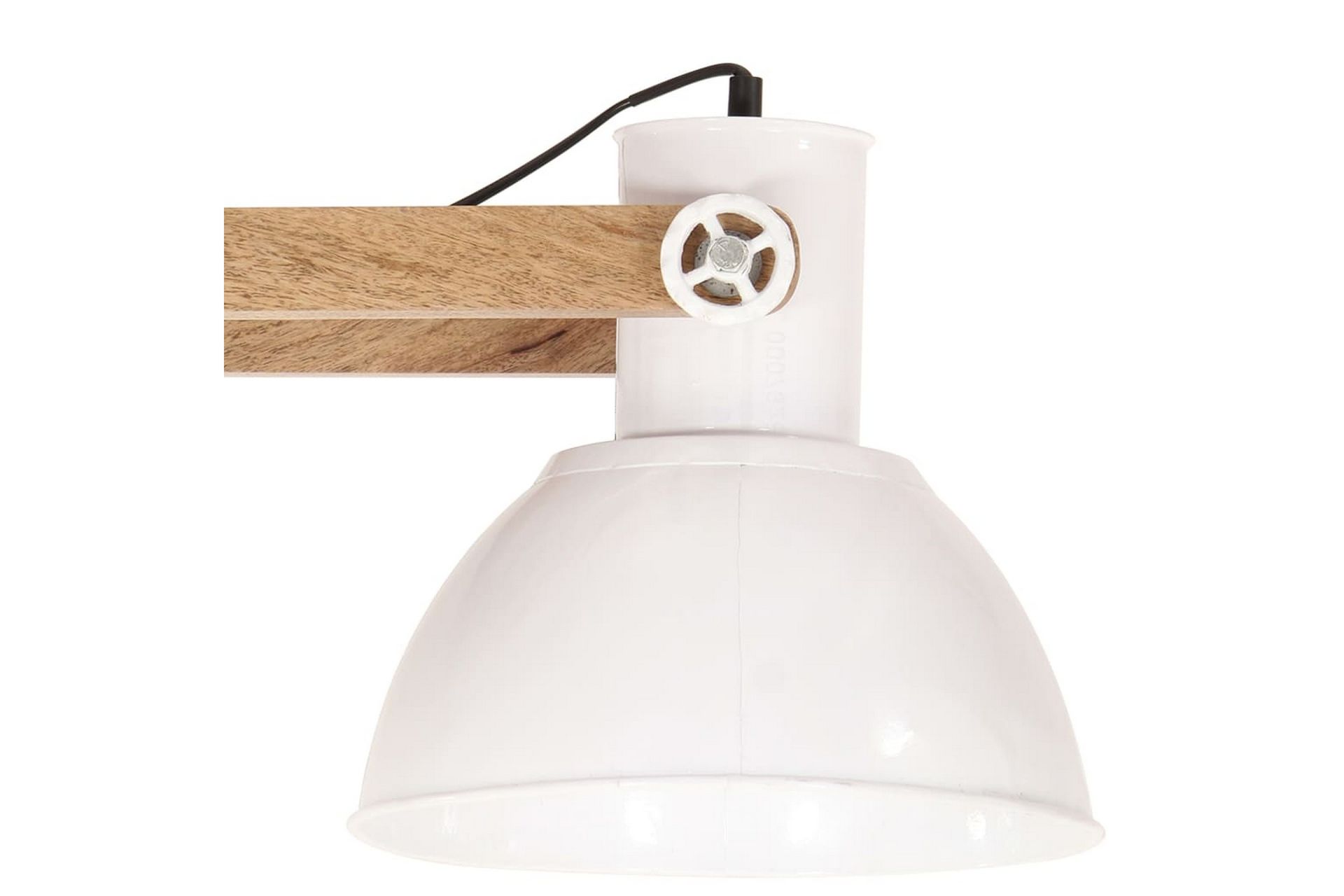Industriell hengelampe 25 W hvit 109 cm E27 - Hvit - Belysning - Innendørsbelysning & Lamper - Taklampe - Pendellamper & Hengelamper