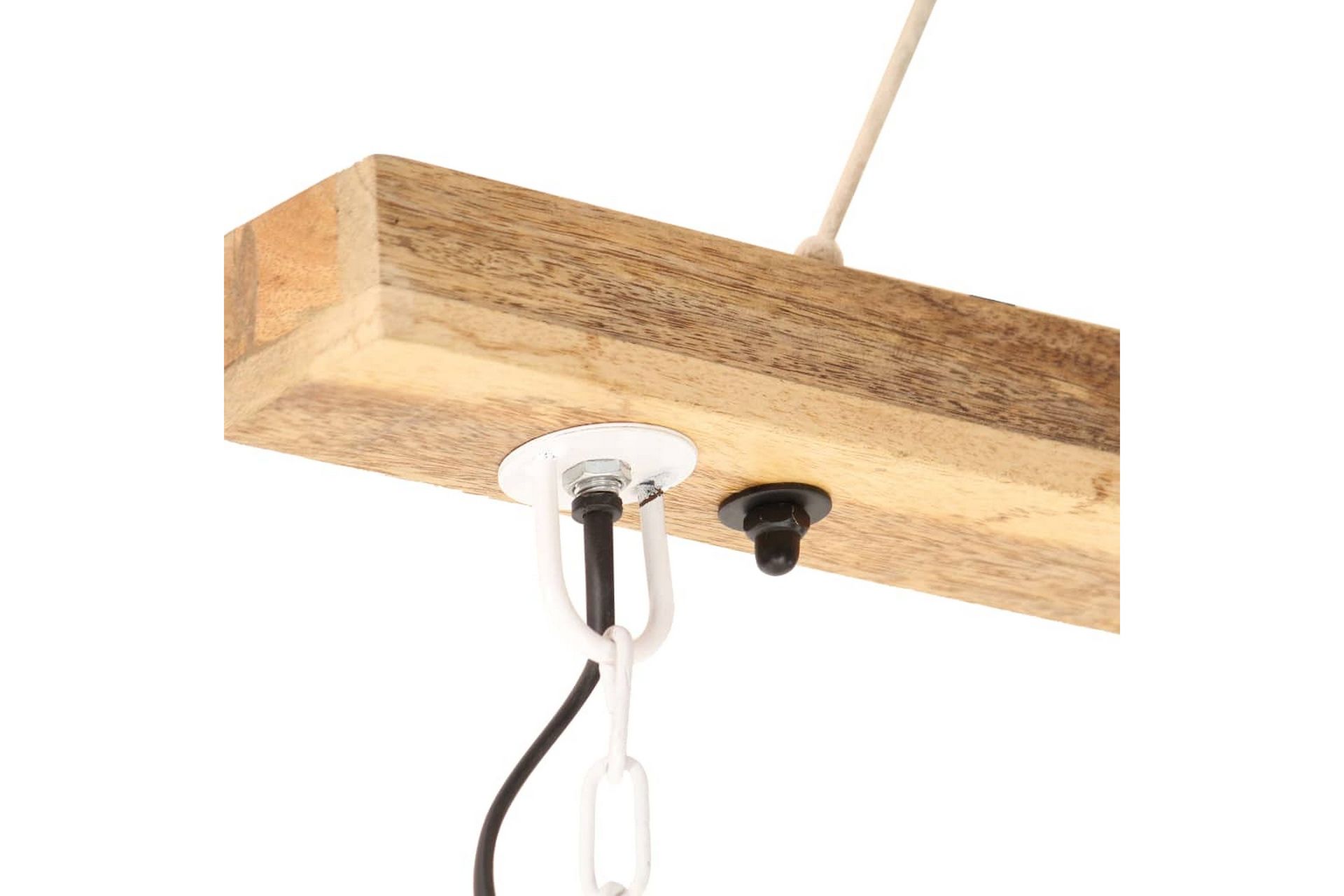 Industriell hengelampe 25 W hvit 109 cm E27 - Hvit - Belysning - Innendørsbelysning & Lamper - Taklampe - Pendellamper & Hengelamper