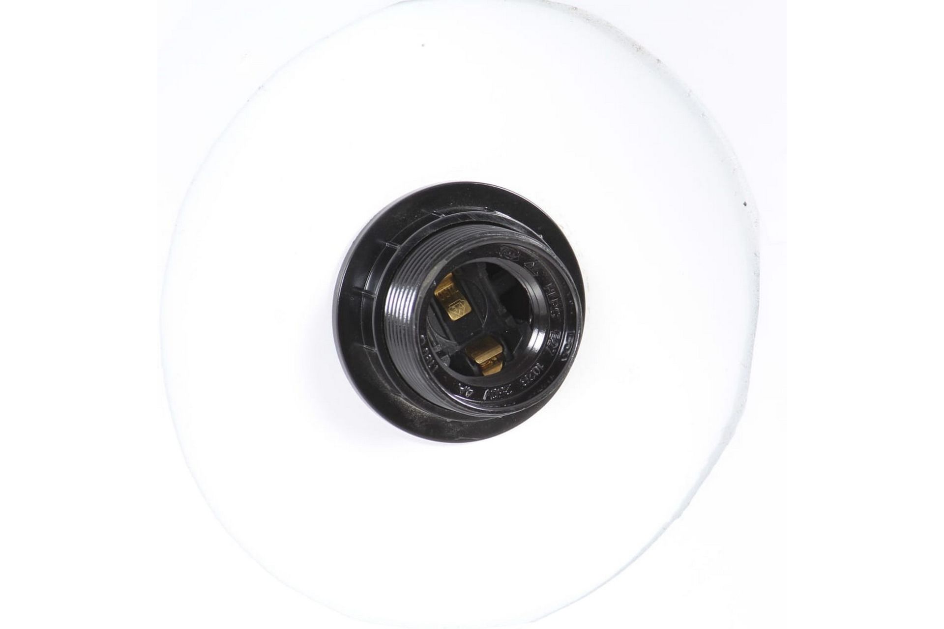 Industriell hengelampe 25 W hvit 109 cm E27 - Hvit - Belysning - Innendørsbelysning & Lamper - Taklampe - Pendellamper & Hengelamper