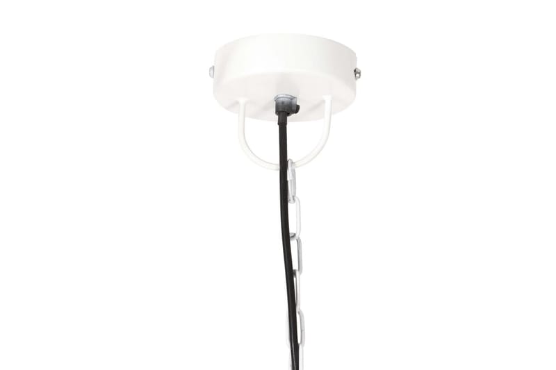 Industriell hengelampe 25 W hvit rund 42 cm E27 - Hvit - Taklampe kjøkken - Vinduslampe hengende - Vinduslampe - Pendellamper & Hengelamper - Soveromslampe - Stuelampe