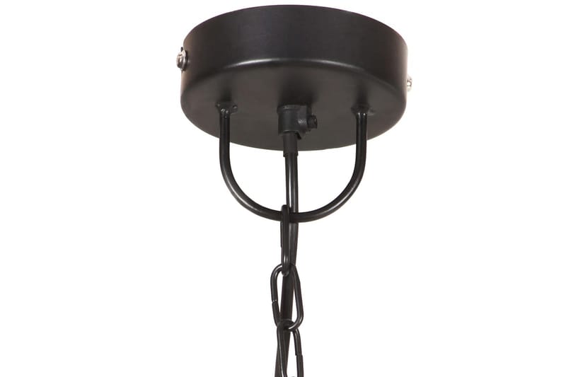 Industriell hengelampe 25 W matt svart rund 32 cm E27 - Svart - Belysning - Innendørsbelysning & Lamper - Taklampe - Pendellamper & Hengelamper