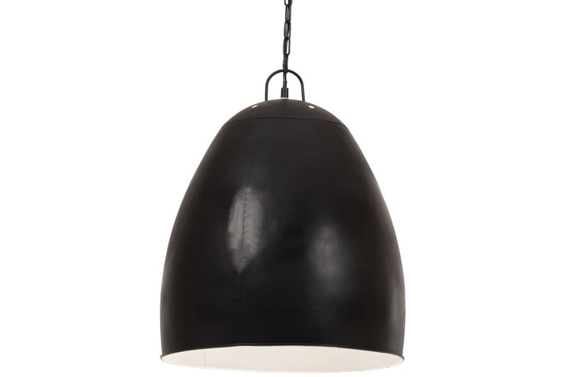 Industriell hengelampe 25 W matt svart rund 42 cm E27 - Svart - Belysning - Innendørsbelysning & Lamper - Taklampe - Pendellamper & Hengelamper
