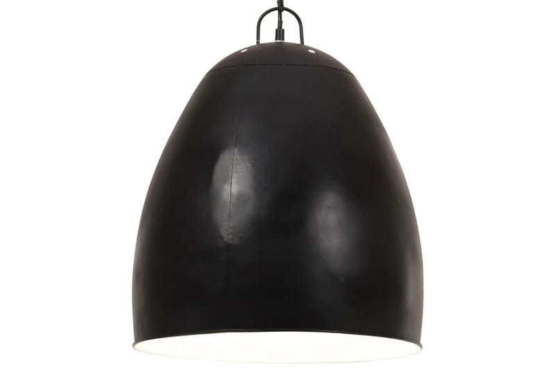 Industriell hengelampe 25 W matt svart rund 42 cm E27 - Svart - Belysning - Innendørsbelysning & Lamper - Taklampe - Pendellamper & Hengelamper