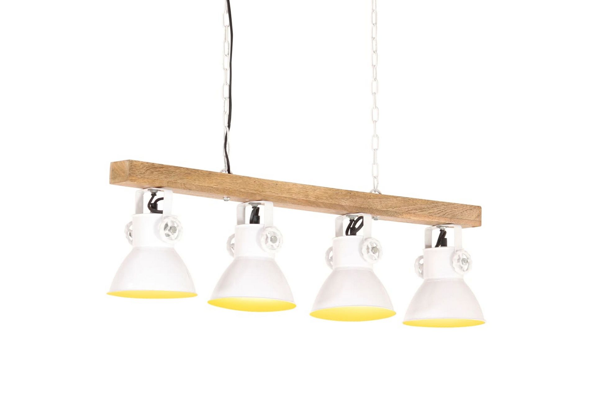 Industriell taklampe hvit E27 mangotre - Hvit - Belysning - Innendørsbelysning & Lamper - Taklampe - Pendellamper & Hengelamper