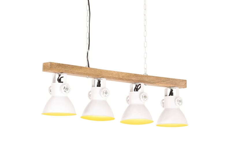 Industriell taklampe hvit E27 mangotre - Hvit - Vinduslampe hengende - Pendellamper & Hengelamper - Stuelampe - Vinduslampe - Taklampe kjøkken - Soveromslampe