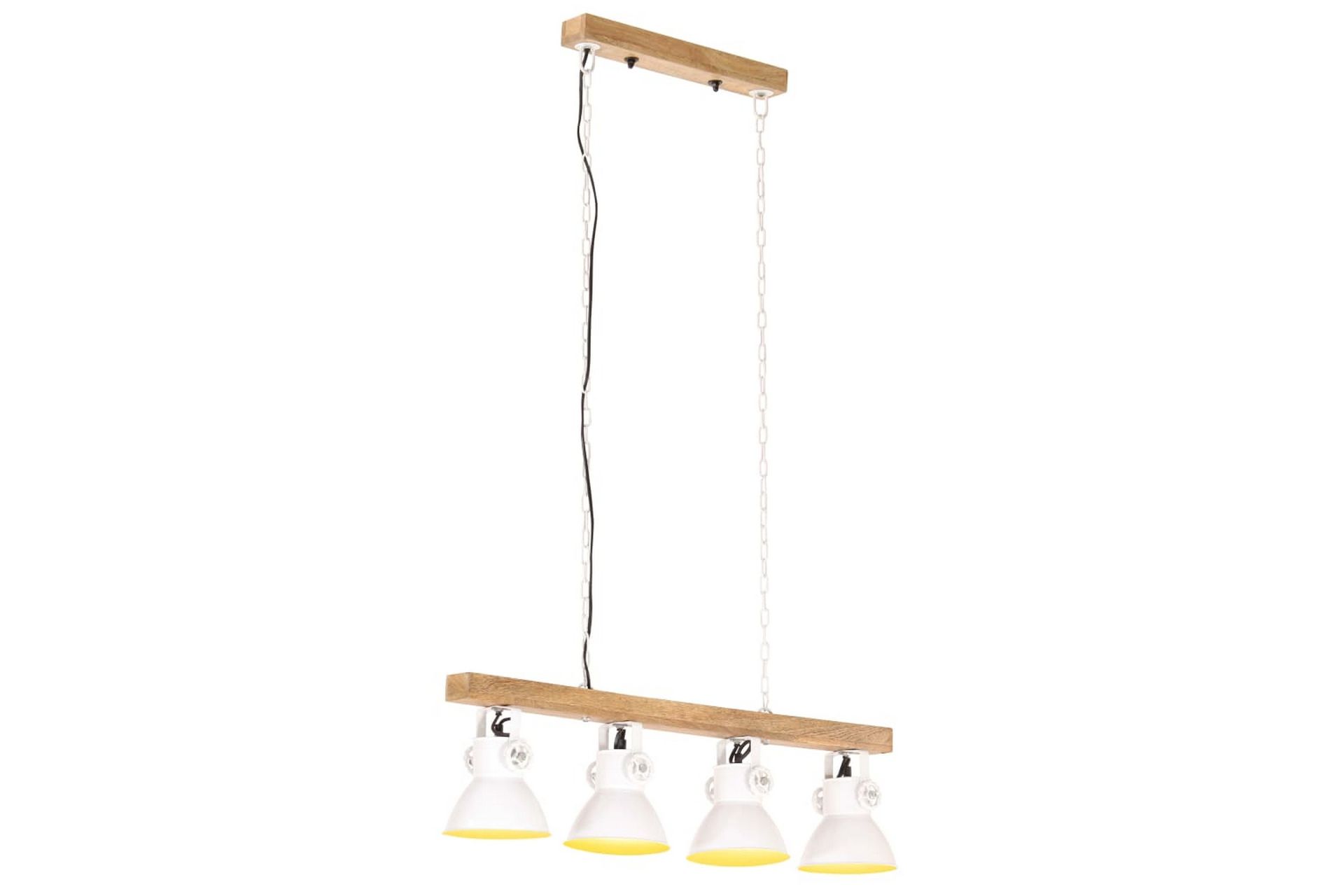 Industriell taklampe hvit E27 mangotre - Hvit - Belysning - Innendørsbelysning & Lamper - Taklampe - Pendellamper & Hengelamper