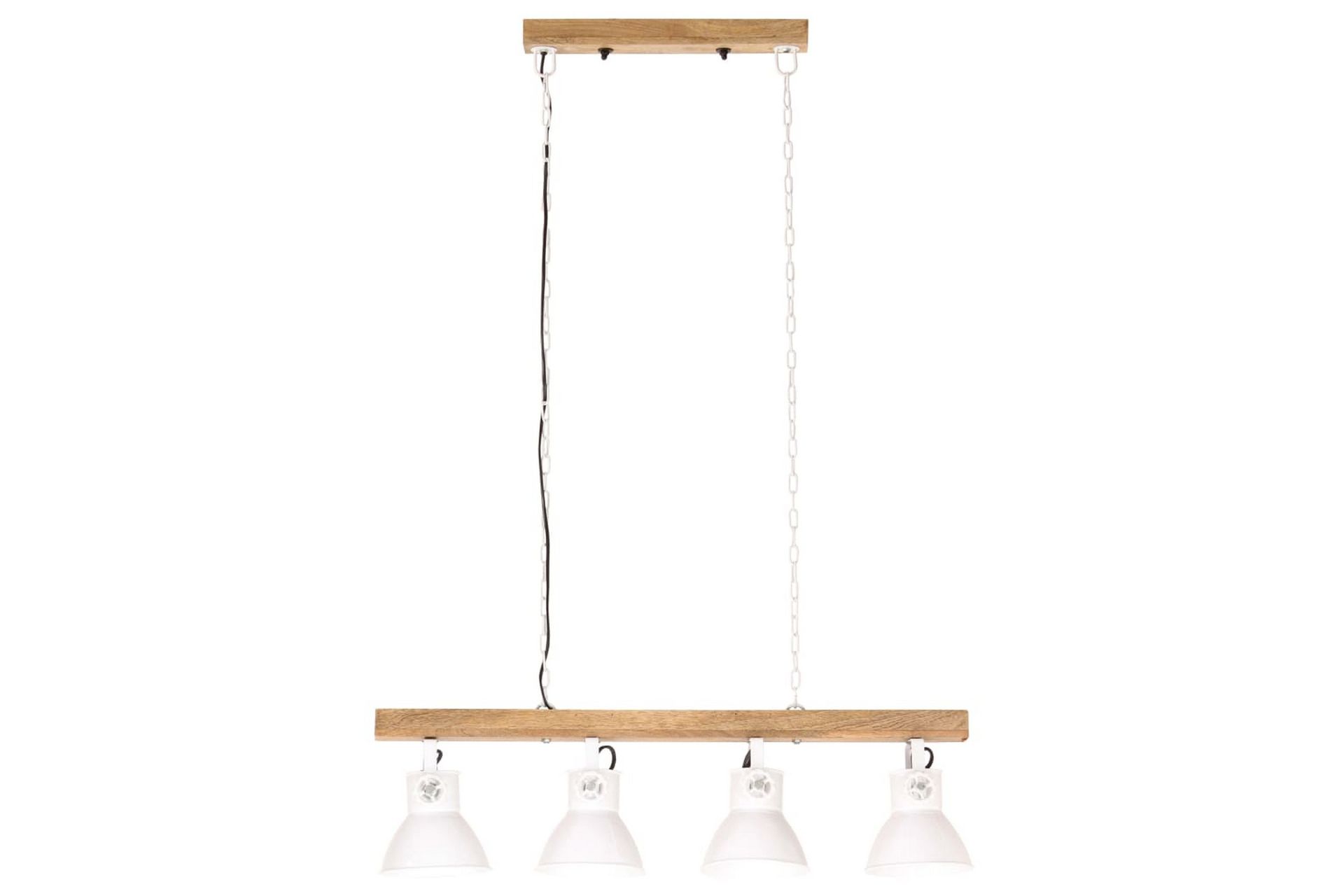 Industriell taklampe hvit E27 mangotre - Hvit - Belysning - Innendørsbelysning & Lamper - Taklampe - Pendellamper & Hengelamper