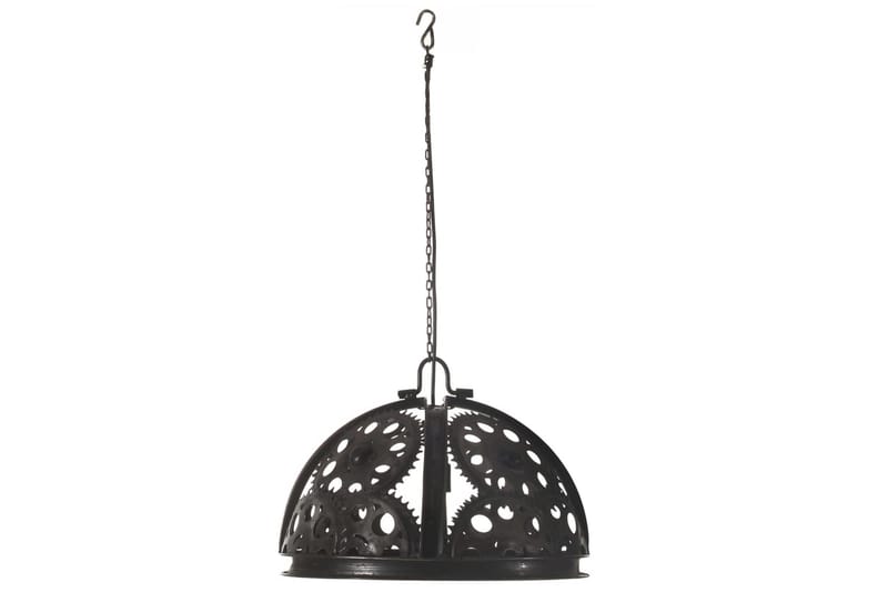 Industriell taklampe i kjedehjulsdesign 45 cm E27 - Svart - Belysning - Innendørsbelysning & Lamper - Taklampe - Pendellamper & Hengelamper