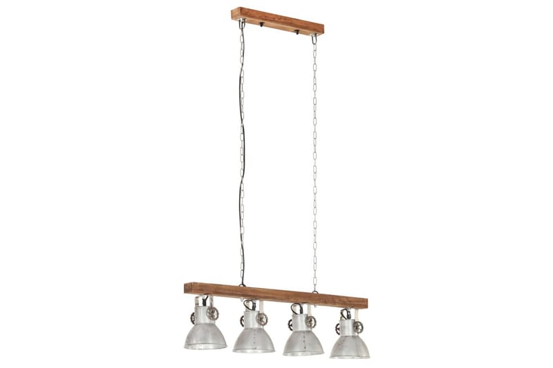 Industriell taklampe sølv E27 mangotre - Silver - Belysning - Innendørsbelysning & Lamper - Taklampe - Pendellamper & Hengelamper