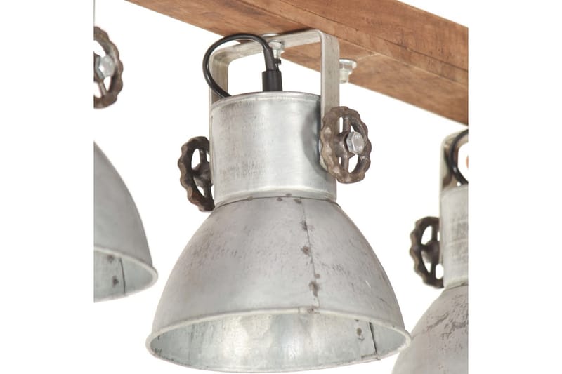 Industriell taklampe sølv E27 mangotre - Silver - Belysning - Innendørsbelysning & Lamper - Taklampe - Pendellamper & Hengelamper