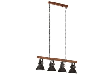 Industriell taklampe svart E27 mangotre - Svart - Belysning - Innendørsbelysning & Lamper - Taklampe - Pendellamper & Hengelamper
