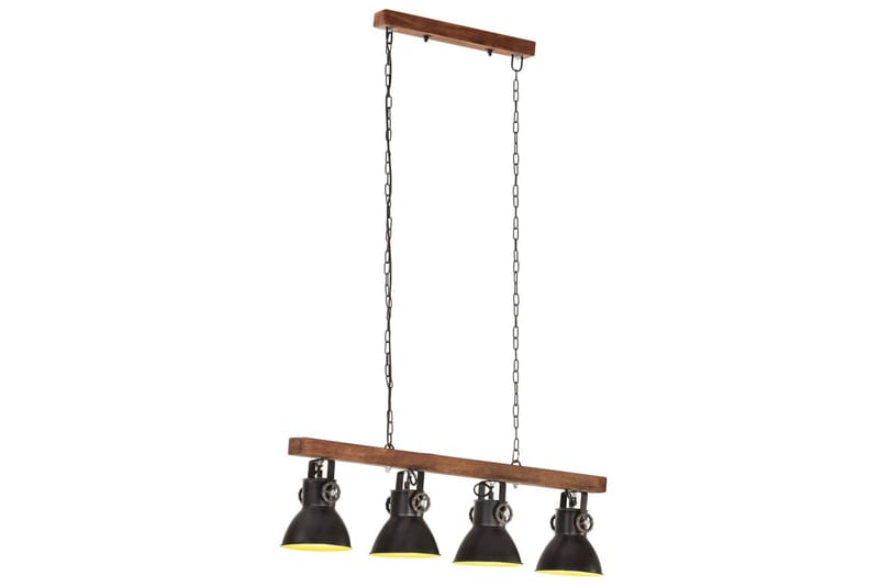 Industriell taklampe svart E27 mangotre - Svart - Belysning - Innendørsbelysning & Lamper - Taklampe - Pendellamper & Hengelamper