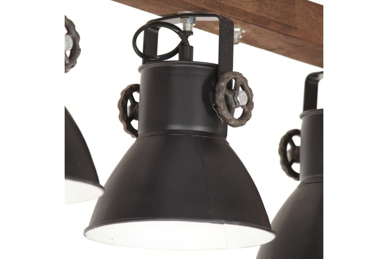 Industriell taklampe svart E27 mangotre - Svart - Belysning - Innendørsbelysning & Lamper - Taklampe - Pendellamper & Hengelamper