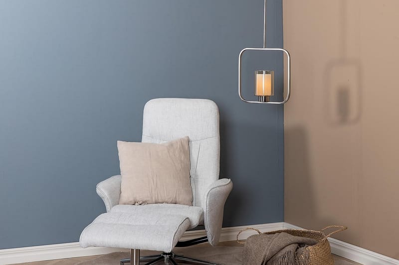 Kamas Pendellampe Dimbar LED Medium - Sølv - Taklampe kjøkken - Vinduslampe hengende - Vinduslampe - Pendellamper & Hengelamper - Soveromslampe - Stuelampe