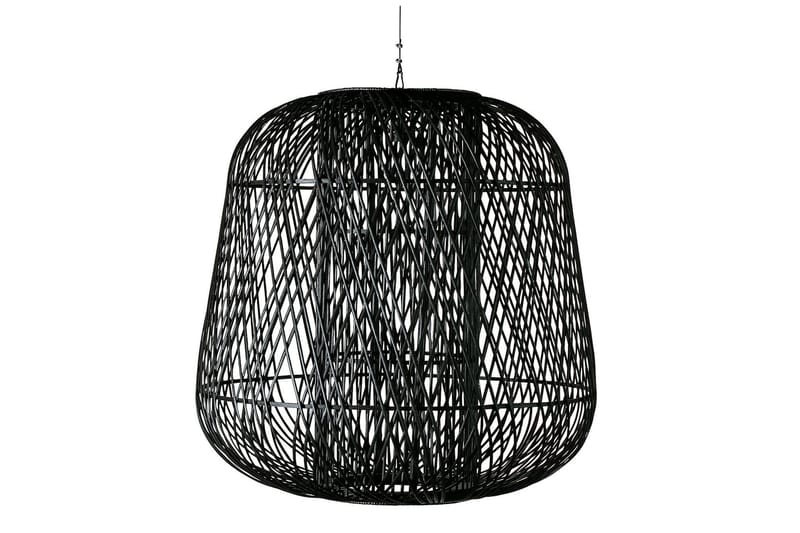 Lashawn Hengelampe 100x100 cm - Bambus/Svart - Belysning - Innendørsbelysning & Lamper - Taklampe - Pendellamper & Hengelamper