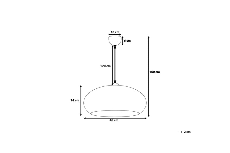 Limnatis Taklampe 48 cm - Gull - Taklampe kjøkken - Vinduslampe hengende - Vinduslampe - Pendellamper & Hengelamper - Soveromslampe - Stuelampe