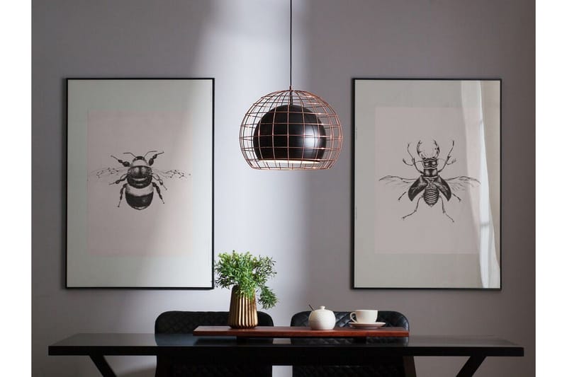 Liri Taklampe 31 cm, Svart