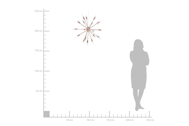 Maguse Taklampe 59 cm - Kobber - Belysning - Innendørsbelysning & Lamper - Taklampe - Pendellamper & Hengelamper