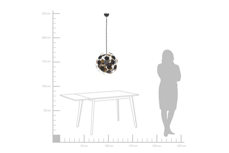 Maritsara Taklampe - Svart / Gull - Belysning - Innendørsbelysning & Lamper - Taklampe - Pendellamper & Hengelamper